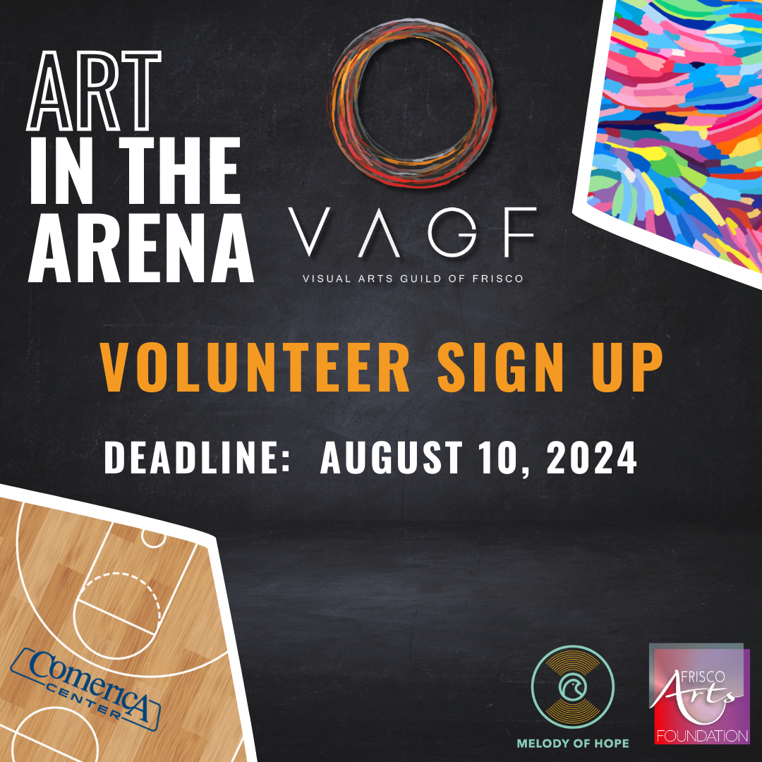 VOLUNTEER SIGN UP 1920x1080 flyer for VAGF Art in the Arena 2024 (Instagram Post) (1)